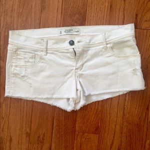 Gilly Hicks Cheeky Stretch White shorts